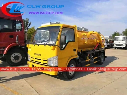 ISUZU NHR 3000L sewer suction truck