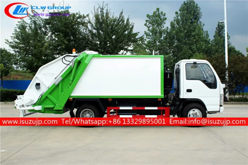 ISUZU NJR 5m3 garbage compactor truck