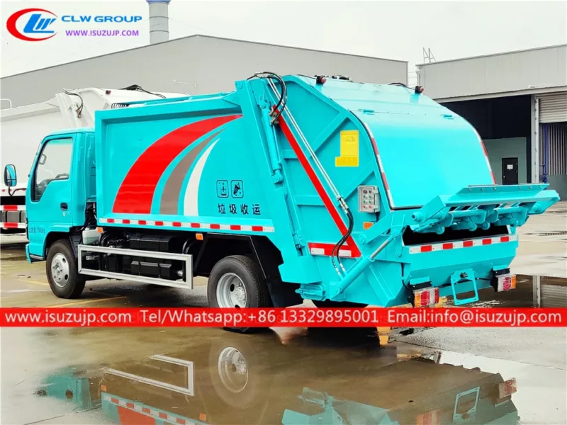 ISUZU NKR 5 cubic meter waste management garbage truck