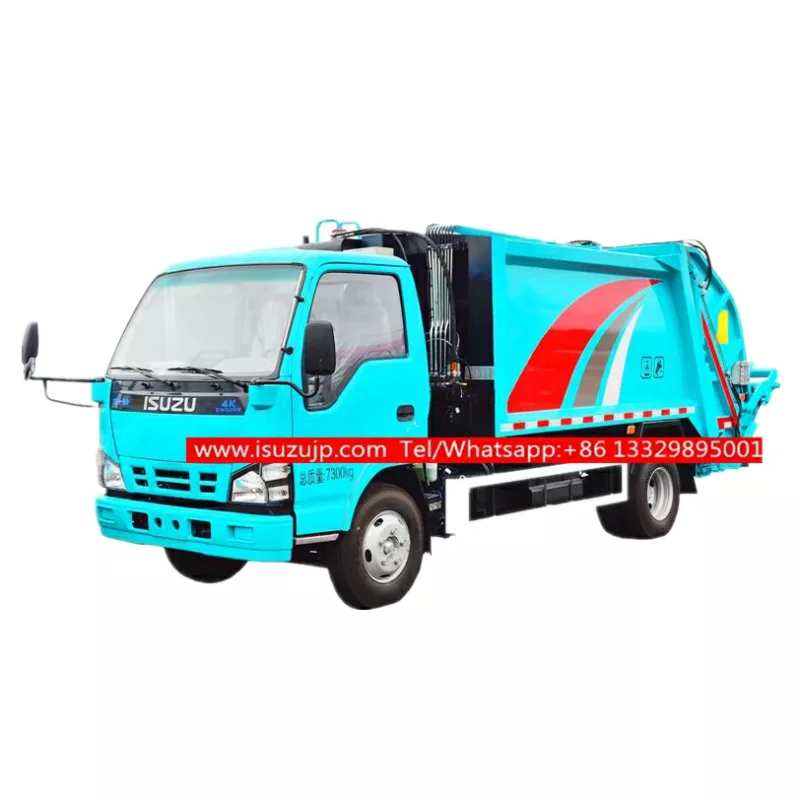 ISUZU NKR 5 ton compactor garbage truck