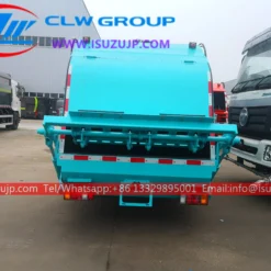 ISUZU NKR 5 ton dumpster compactor truck