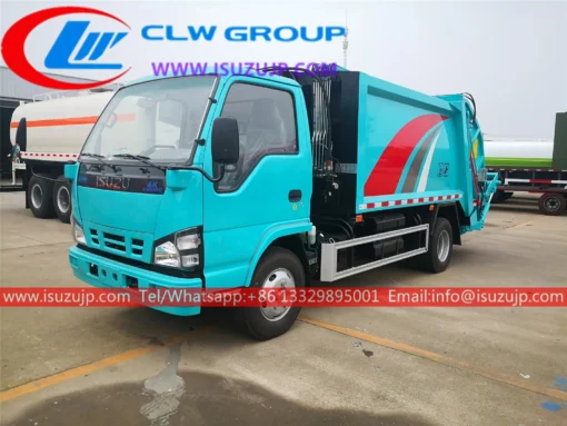 ISUZU NKR 5 ton refuse compactor vehicle