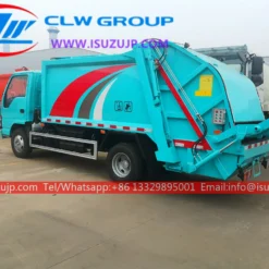 ISUZU NKR 5 ton waste compactor truck for sale
