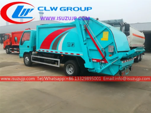 ISUZU NKR 5 टन कचरा कम्पेक्टर ट्रक बिक्री के लिए