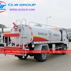 ISUZU NKR 6000 liters construction water tanker