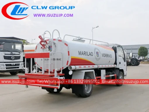 ISUZU NKR 6000 liters construction water tanker