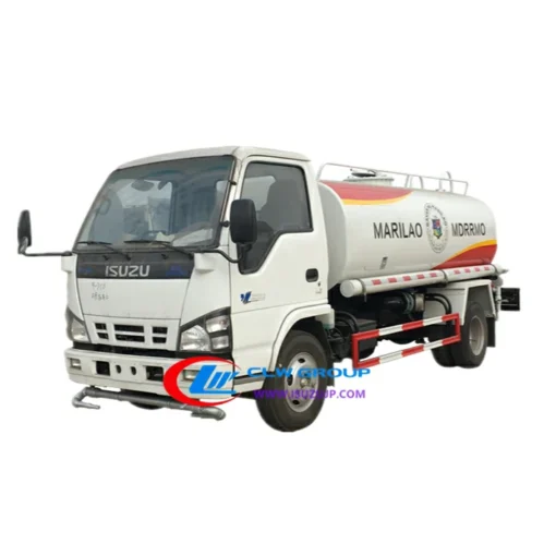 ISUZU NKR 6000 liter tanker air