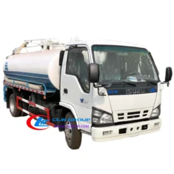 ISUZU NKR 6000liters Fecal suction truck