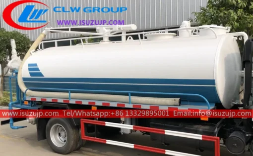 ISUZU NKR 6000liters sewage removal trucks for sale