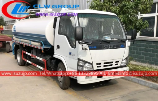 Xe chở nước thải chân không ISUZU NKR 6000 lít