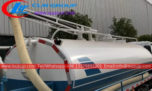 ISUZU NKR 6000 литров вакуумная машина для сточных вод