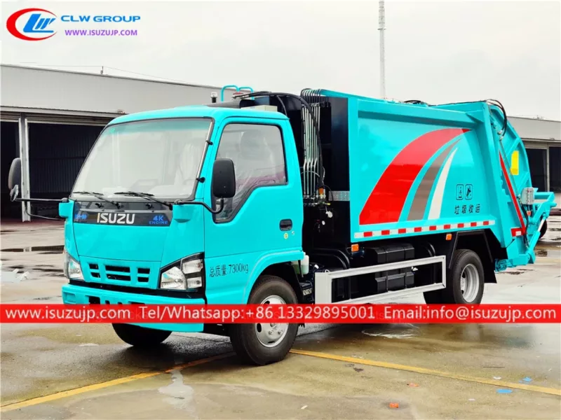 ISUZU NKR 6m3 compacting garbage truck