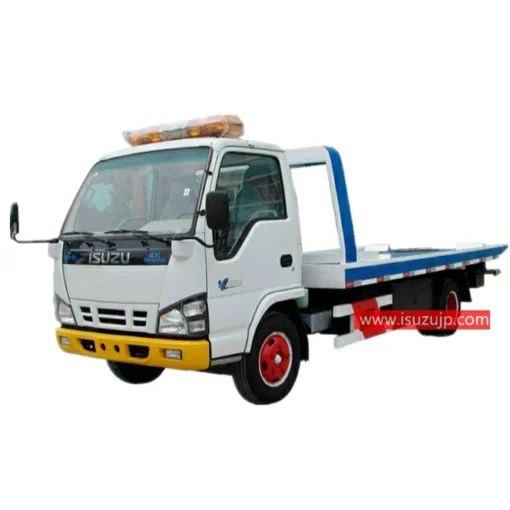 Venda ISUZU NKR camião de recuperação rodoviária pequeno de 4 ton