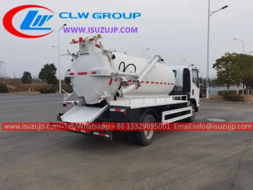 ISUZU NPR 10cbm sewage removal truck