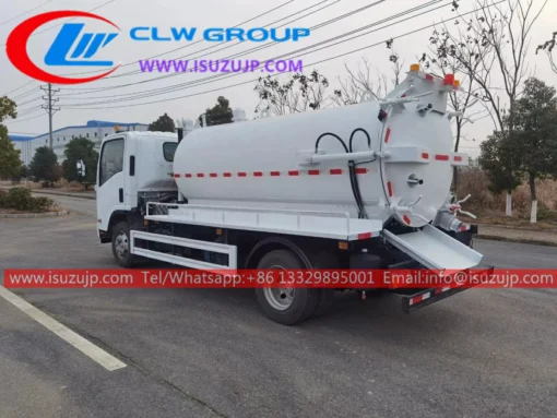 ISUZU NPR 10cbm sewage suction truck