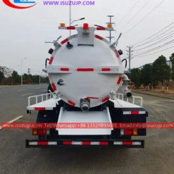 ISUZU NPR 10cbm sewer vacuum truck for sale