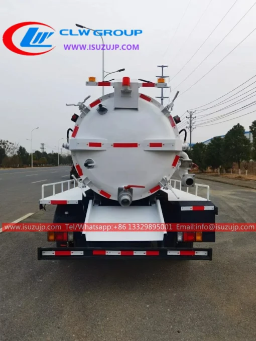 ISUZU NPR 10cbm sewer vacuum truck for sale