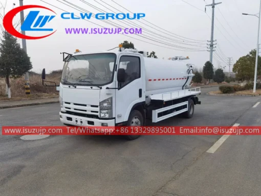 ISUZU NPR 10cbm বর্জ্য জলের ট্রাক