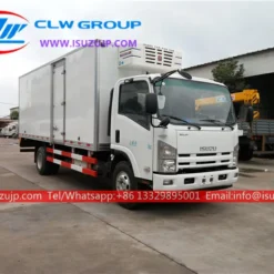 ISUZU NPR 30m3 reefer box truck