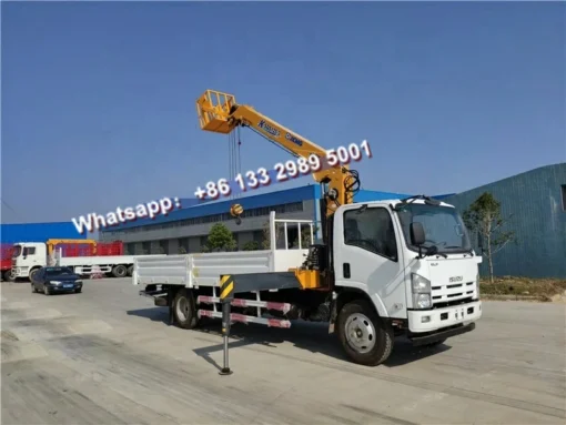 ISUZU NPR 6 tonnalik mobil avtokran