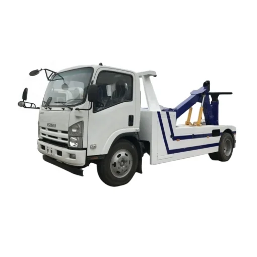 ISUZU NPR 6 tonelada ng gulong angat sa wrecker tow truck