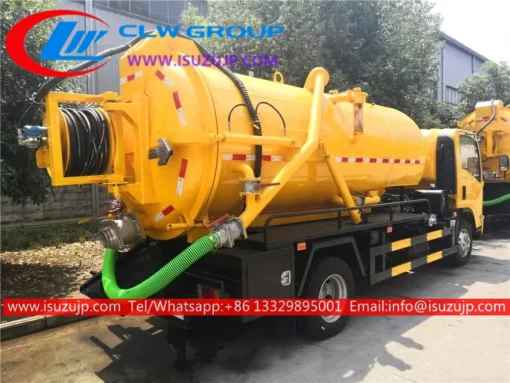 ISUZU NPR 7.5 tonne jet vac for sale