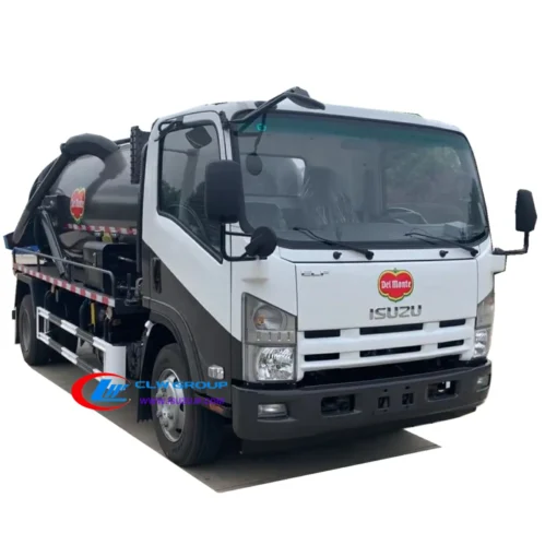 Lori la maji taka la ISUZU NPR 8000L