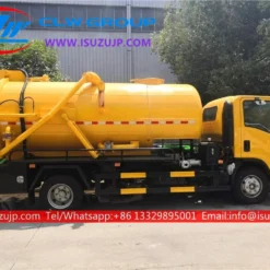 ISUZU NPR 8cbm jet vac tanker for sale