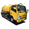 ISUZU NPR 8cbm jetting vacuum suction truck