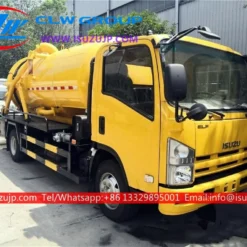 ISUZU NPR 8cbm truck mounted jetter