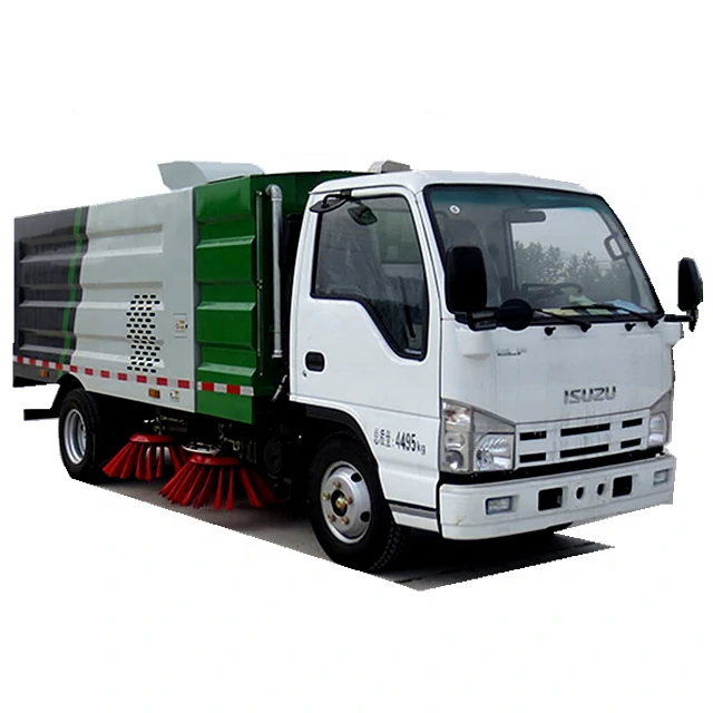 ISUZU Vacuum cleaner road sweeper truck