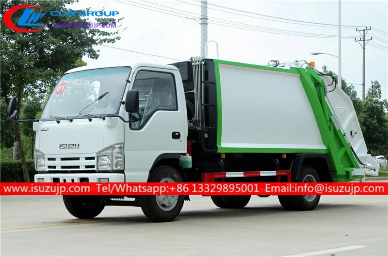 ISUZU compactor dump garbage truck