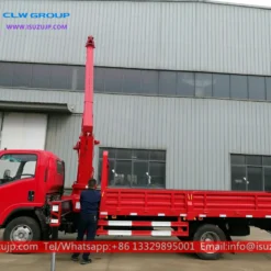 ISUZU crane lorry truck mounted
