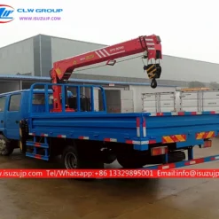 ISUZU mini mobile truck crane