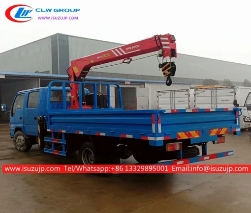 ISUZU mini mobile truck crane