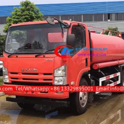 ISUZU npr 8CBM water bowser tanker