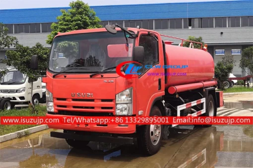 ISUZU npr 8CBM वाटर बोजर टैंकर