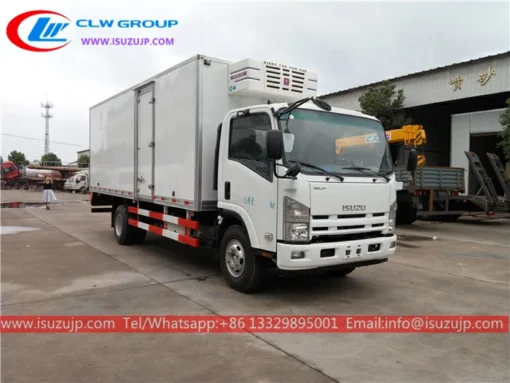 ISUZU refrigerated truck for frozen food transport