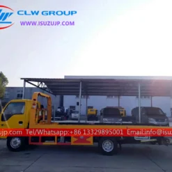 ISUZU sliding platform wrecker tow truck