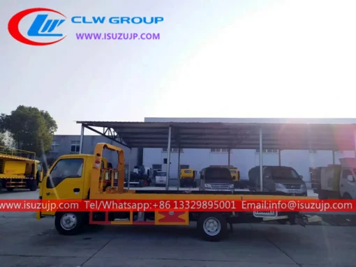 ISUZU sliding platform wrecker tow truck