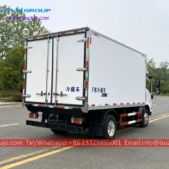 ISUZU small refrigerated van and truck in dubai