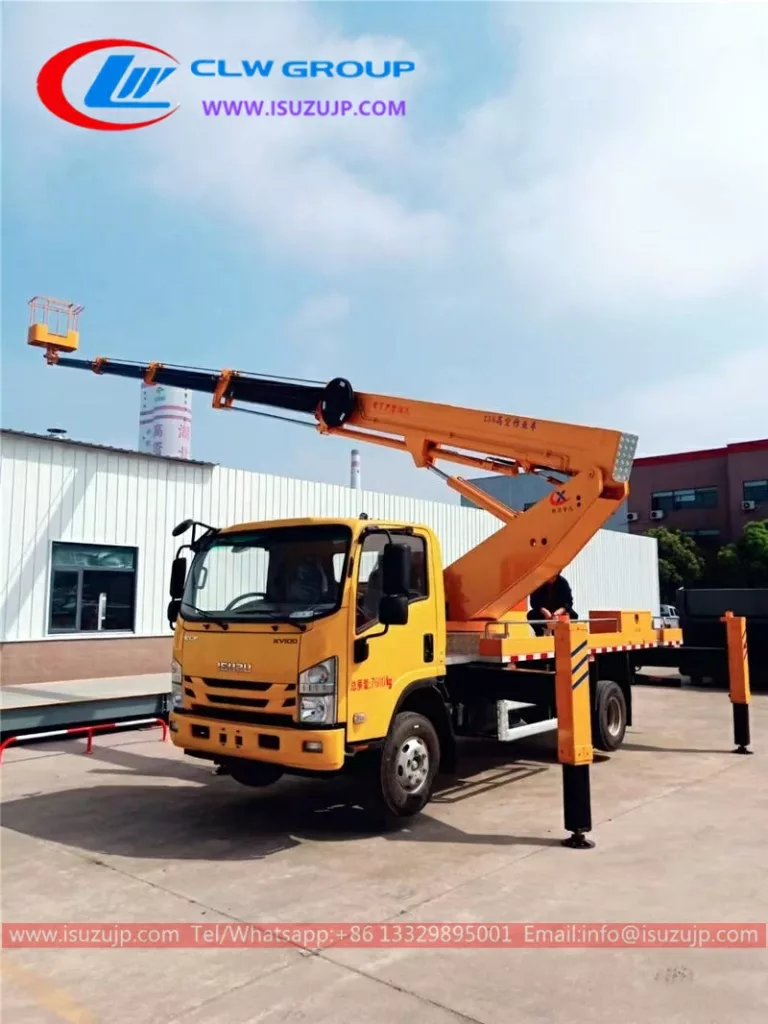 Isuzu 25 meters aerial trucks