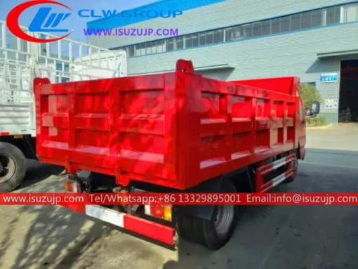 Isuzu 3 ton 6 wheel dump truck