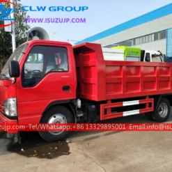 Isuzu 3 ton mini wood chipper truck