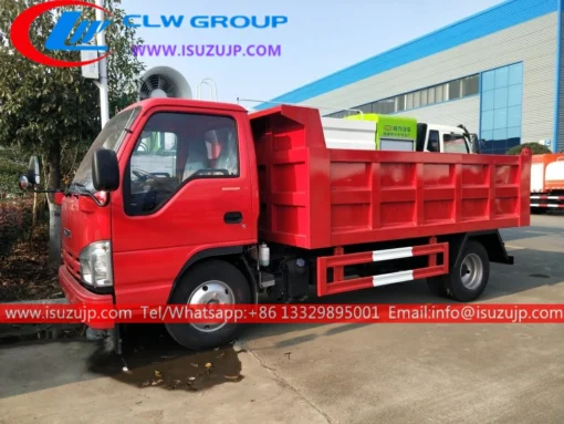Isuzu 3 ton mini wood chipper truck