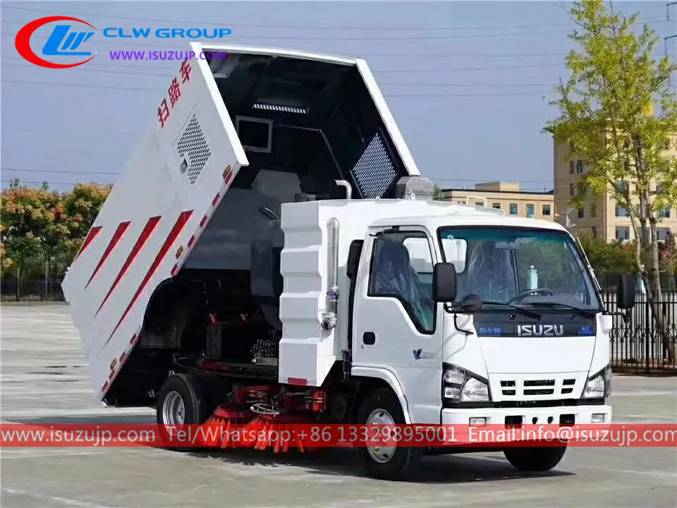 Isuzu 5m3 road sweeper