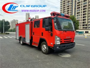 Isuzu Double Cabin 3.5 Ton Water Tank Fire Truck Photo