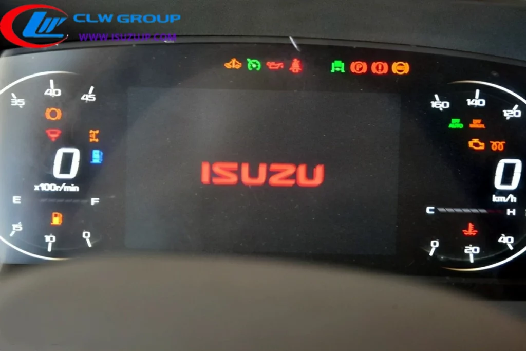 Isuzu M600 Van transport truck LCD dashboard