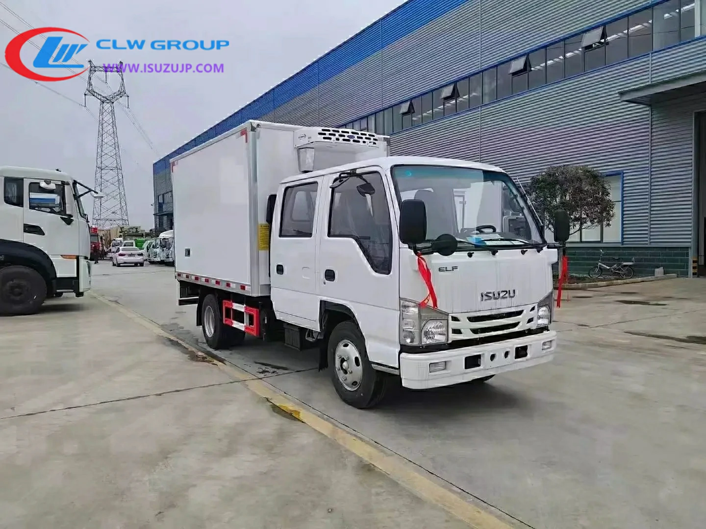 Isuzu NHR double cabin freezer truck