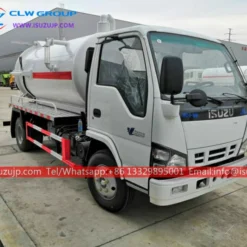 Japan ISUZU 5 ton vacuum truck